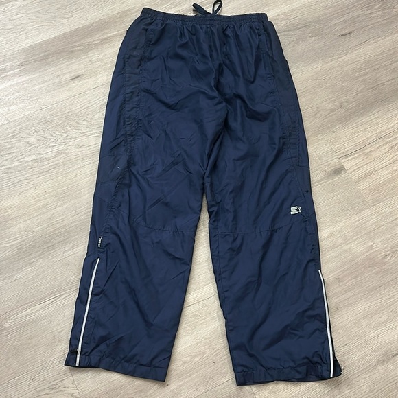 STARTER Navy Sweatpants - Picture 1 of 5